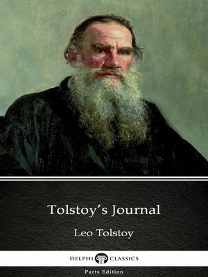 cover image of Tolstoy's Journal by Leo Tolstoy (Illustrated)
